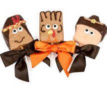 Thanksgiving Crispy Characters - Gift Box of 3